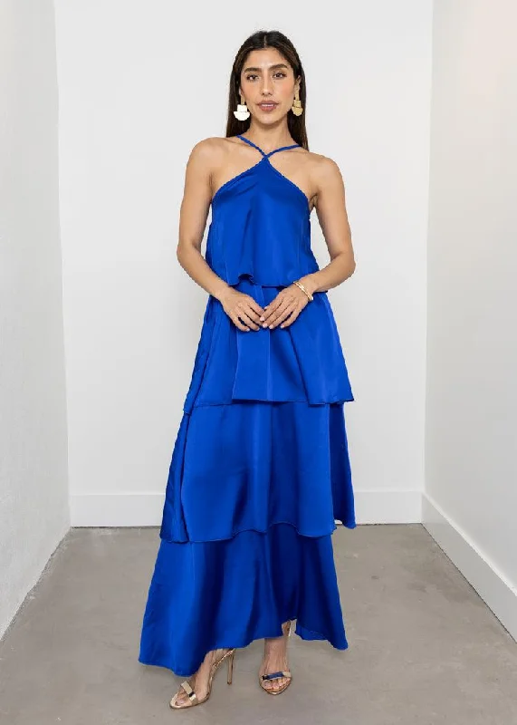 Sofia Suriana Dress - Electric Blue ***FINAL SALE***