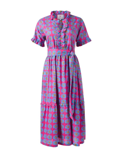 Harlan Pink Print Dress