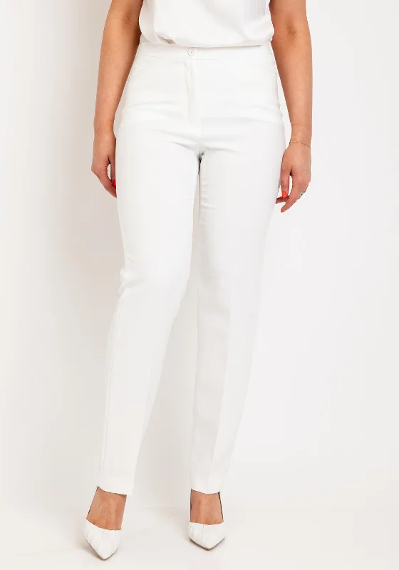 Avalon Penny Tailored Trousers, Cream