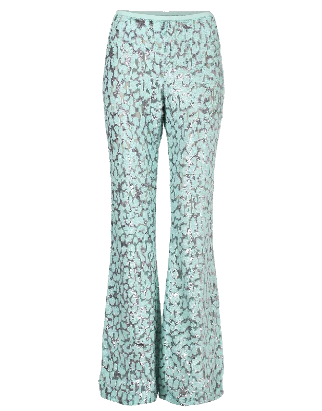 Embroidered Flare Pant