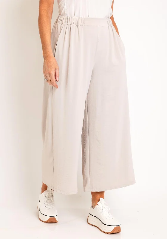 Ever Sassy Wide Leg Culottes, Beige