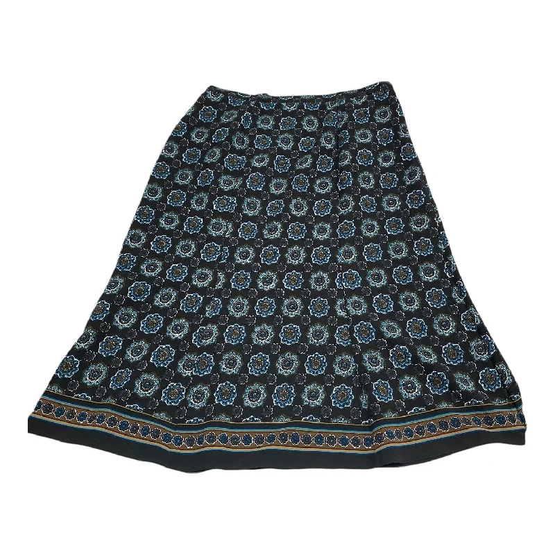 Skirt Midi By Notations In Multi-colored, Size: Xl