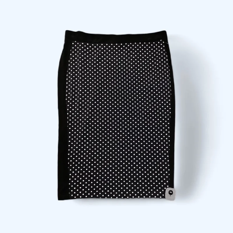 Skirt Midi By Vince Camuto In Polkadot Pattern, Size: L