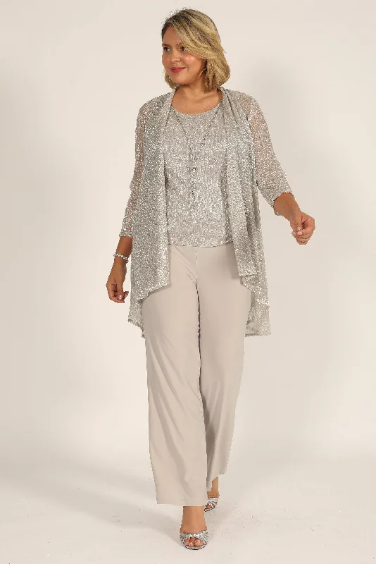 R&M Richards 7162W Mother Of The Bride Plus Size Pant Set